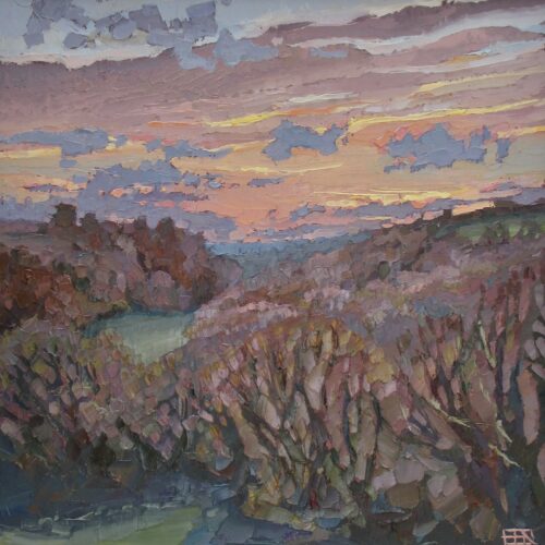 Autumn evening, Melinsey