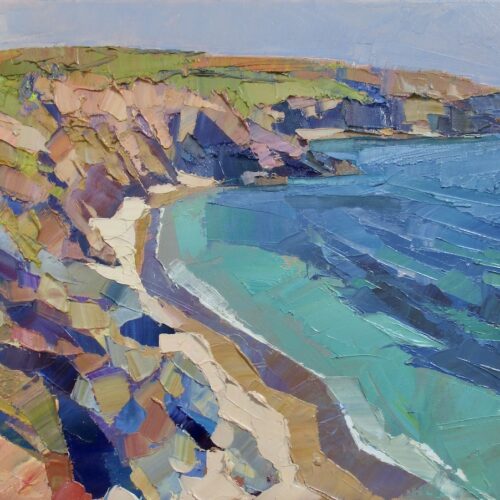 Porthbeor cliffs