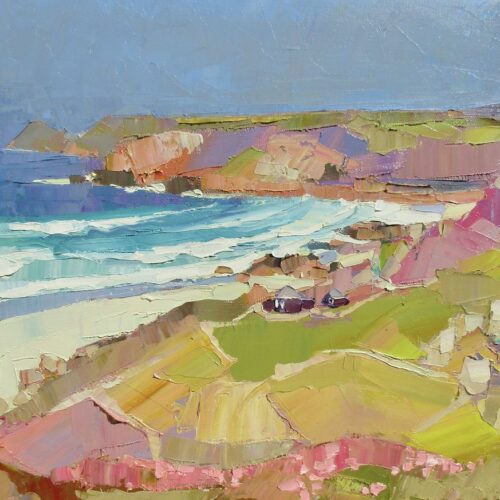 Sennen cliffs in May